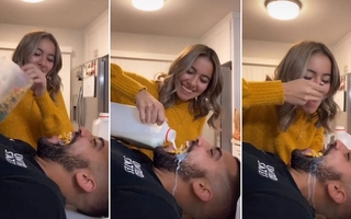 ¿Comer de la boca de otro? Así es el nuevo desafío viral