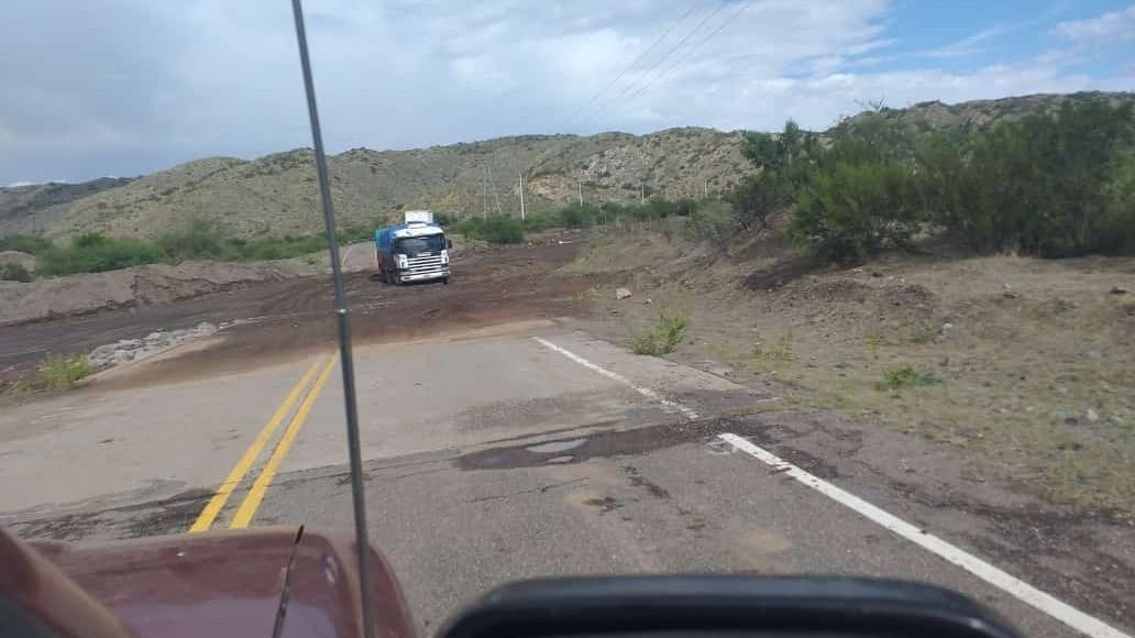 Precaución: alertan que la Ruta 40 en Jáchal tiene zonas afectados por ...