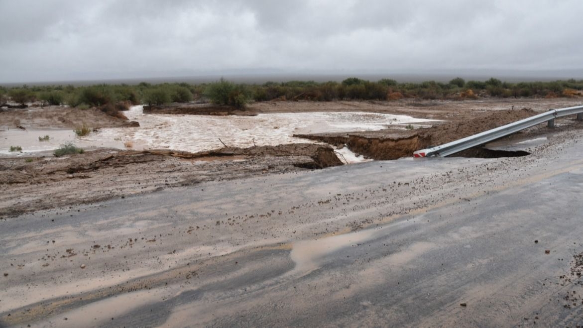 El estado de las rutas de San Juan tras las lluvias de este jueves