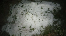 Granizo en San Juan: daños en cultivos y autoevacuados tras una tormenta en Jáchal