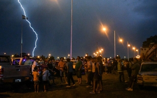 Alerta amarilla por tormentas en cinco departamentos: el anuncio de Protección Civil