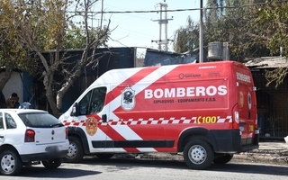 Escape de gas provocó incendio en panadería y dejó dos heridos en Rawson