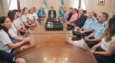 Orrego a las Familias del Dolor: "Mejoraremos la seguridad vial"