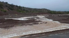 Emitieron alerta de crecientes en la Ruta 40 en el tramo de Matagusanos