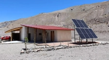 Paso de Agua Negra: colocaron el primer Punto SOS en territorio chileno