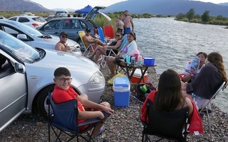 San Juan recibió el 2026 con postales de verano en diques y el río