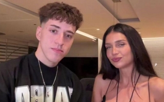 Entre risas y reproches, Zaira Nara recibió a Bauleti en su streaming