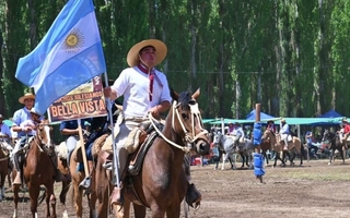 El Jarillal celebró la tradición con una gran fiesta de doma y folklore