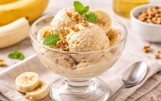 La mejor receta de helado de banana para combatir el verano