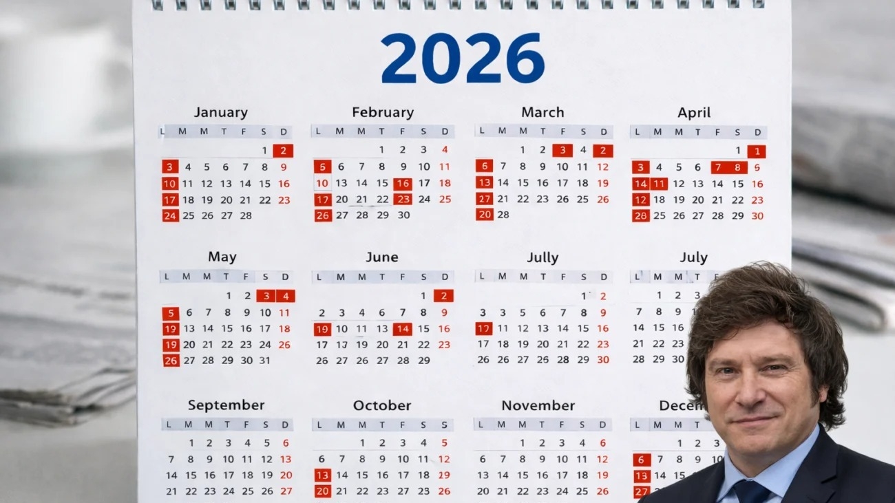 Calendario 2026: cuál es el próximo feriado del año en Argentina