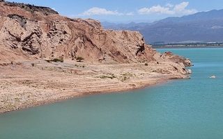 Ante los peligros del dique de Ullum, refuerzan la seguridad