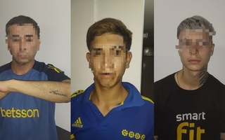 Intentaron escapar a piedrazos tras un robo y terminaron detenidos