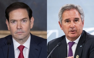 El secretario de Estado de Trump habló con el canciller argentino sobre Venezuela