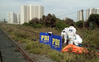 Balearon a un joven de 21 años en la línea férrea de Coquimbo