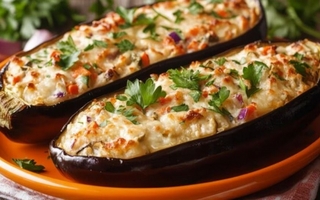 Berenjenas al horno con queso: la receta liviana del verano