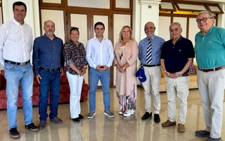 Andino cruzó la Cordillera para impulsar el Corredor Bioceánico