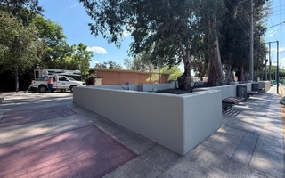 Parque Belgrano: avanzan las obras para ampliar el polo gastronómico