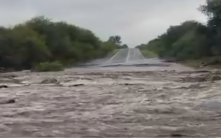 Lluvias intensas dejaron rutas intransitables y lugares inaccesibles en Valle Fértil