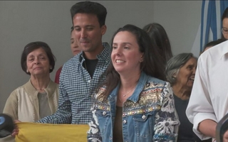 Milei recibe a la antichavista Elisa Trotta por la liberación de presos en Venezuela