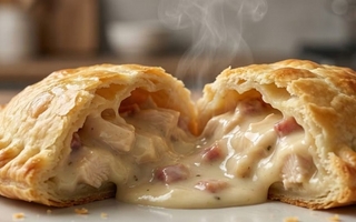 Empanadas de salsa blanca, panceta y pollo: receta sorprendente