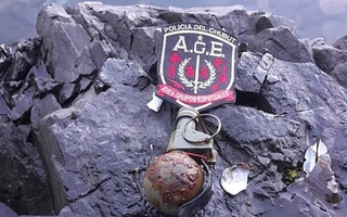 Seis granadas de guerra en el Lago Epuyén: investigan a los Mapuches