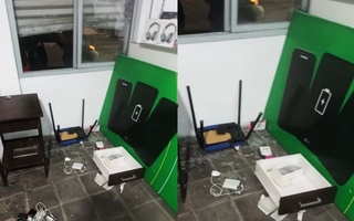 Robaron un comercio y uno de los ladrones se olvidó su celular