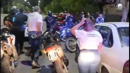 Un operativo policial frustró presuntas picadas ilegales en Pocito