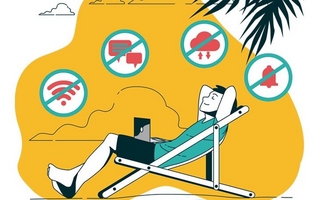 Diez claves para desconectarse de la tecnología y tener unas vacaciones saludables