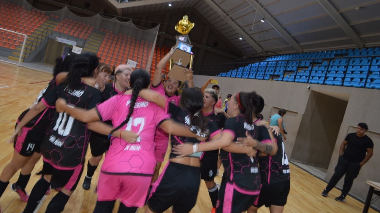 Palermo campeón del futsal femenino de San Juan