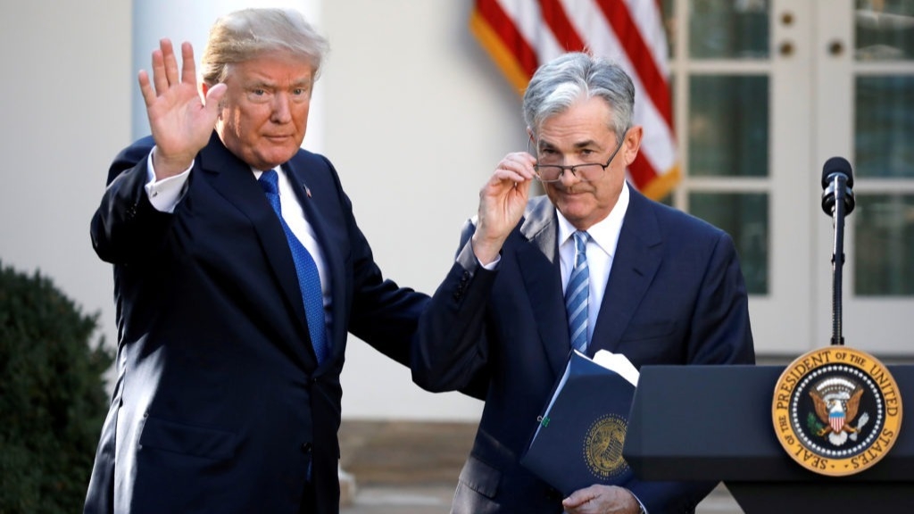 Jerome Powell, presidente de la Reserva Federal, denunció a Trump