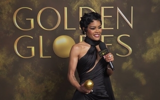 Teyana Taylor ganó el Golden Globe y mostró al mundo su "tanga de diamantes"