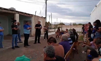 Tras los reclamos, Sarmiento presentó un proyecto de agua potable