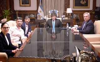 Milei recibió a los argentinos liberados tras dos años como rehenes de Hamas