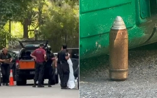 Impresionante operativo en Palermo por el hallazgo de artillería pesada