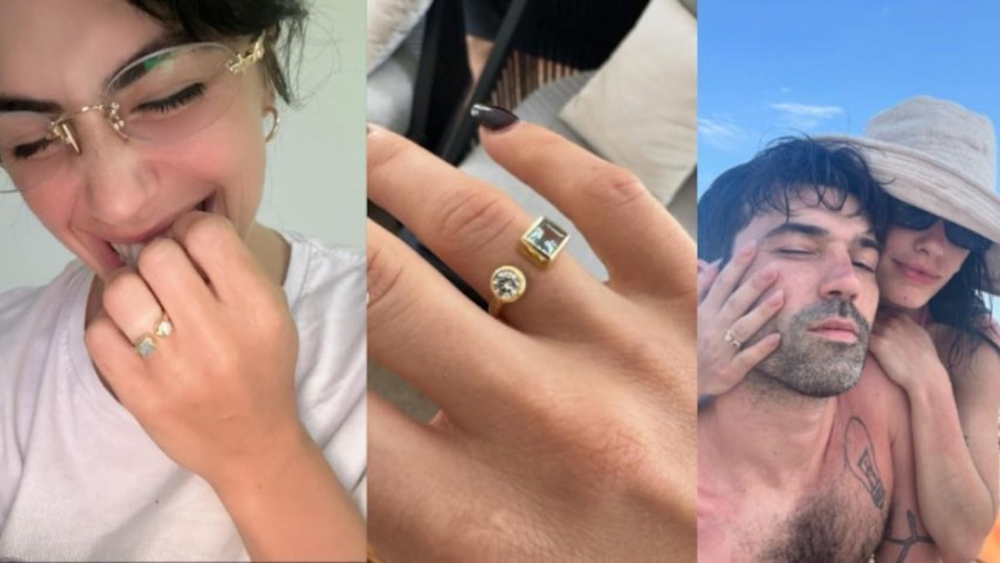 Inspirado en Napoleón: así es el anillo de bodas que Pedro Rosemblat le dio a Lali Espósito