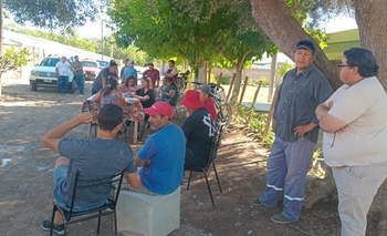 Asistencia técnica a productores afectados por la falta de riego en Albardón