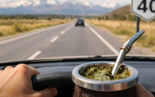 No multan por tomar mate al volante en Mendoza: la versión extendida del porqué