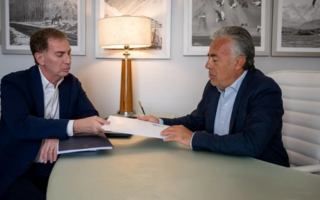 Avanzar con la Ruta 40, el pedido del gobernador mendocino a Santilli 