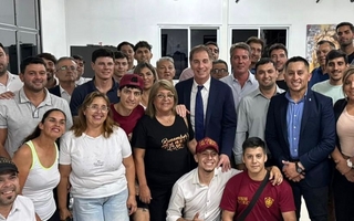 En San Juan, Santilli mantuvo un encuentro con referentes de LLA