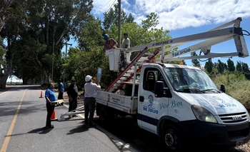 9 de Julio: nueva iluminación LED mejora calles y seguridad de vecinos 