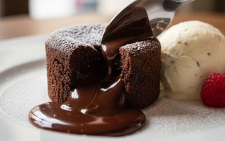 Volcán de chocolate: el postre casero que siempre conquista