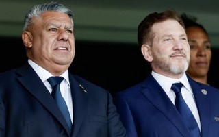 El presidente de Conmebol habló sobre el escándalo en la AFA: "Son cuestiones internas”