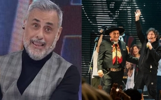 El apodo que Rial le puso al Chaqueño Palavecino tras su show con Milei