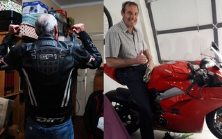 Marcelo Guerrero, tuvo más de 250 motos y conoció a decenas de campeones del mundo