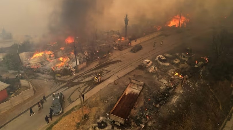 Incendios forestales en Chile: ascendió la cifra de muertos y evacuados