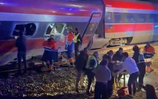 Así es el mapa que expica  el choque de trenes en Adamuz, España