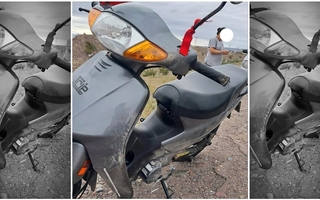 Violento choque en Ruta 40: un motociclista fue embestido y abandonado 