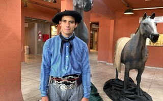 El campeón de Jesús María, ya en casa, se apuntó para la Fiesta de la Destreza Criolla