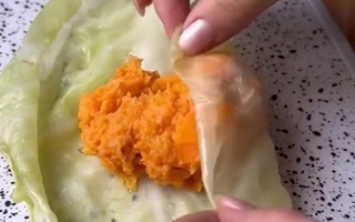 Cómo hacer los innovadores paquetitos de pollo con toque oriental