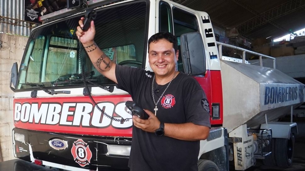 Guardianes del viento: cómo los bomberos de Pocito anticipan ráfagas con tecnología